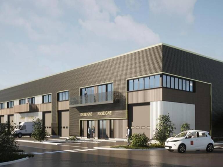 My Transac, vous propose à la location sur la commune de Chalifert, plusieurs cellules, au minimum de 328 m² jusqu'à 1 813m² — photo 1