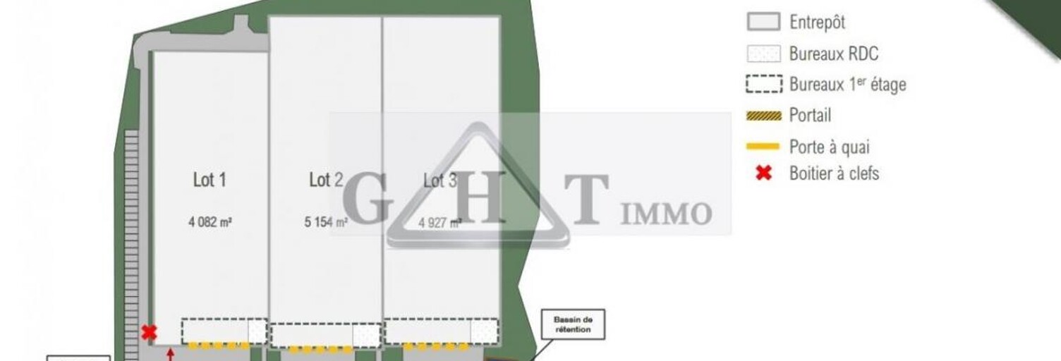Local industriel  5154 m² à louer à Garges-lès-Gonesse (95140)