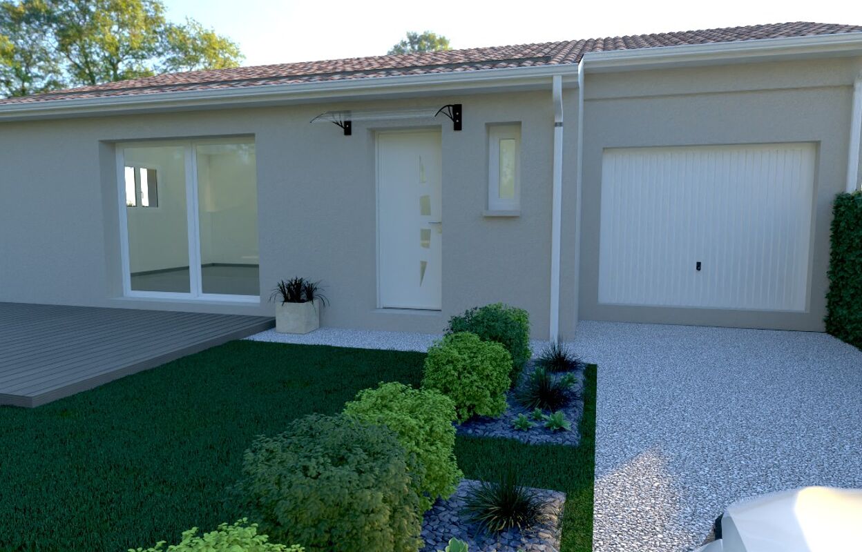 maison 65 m2 à construire à Vieillevigne (31290)