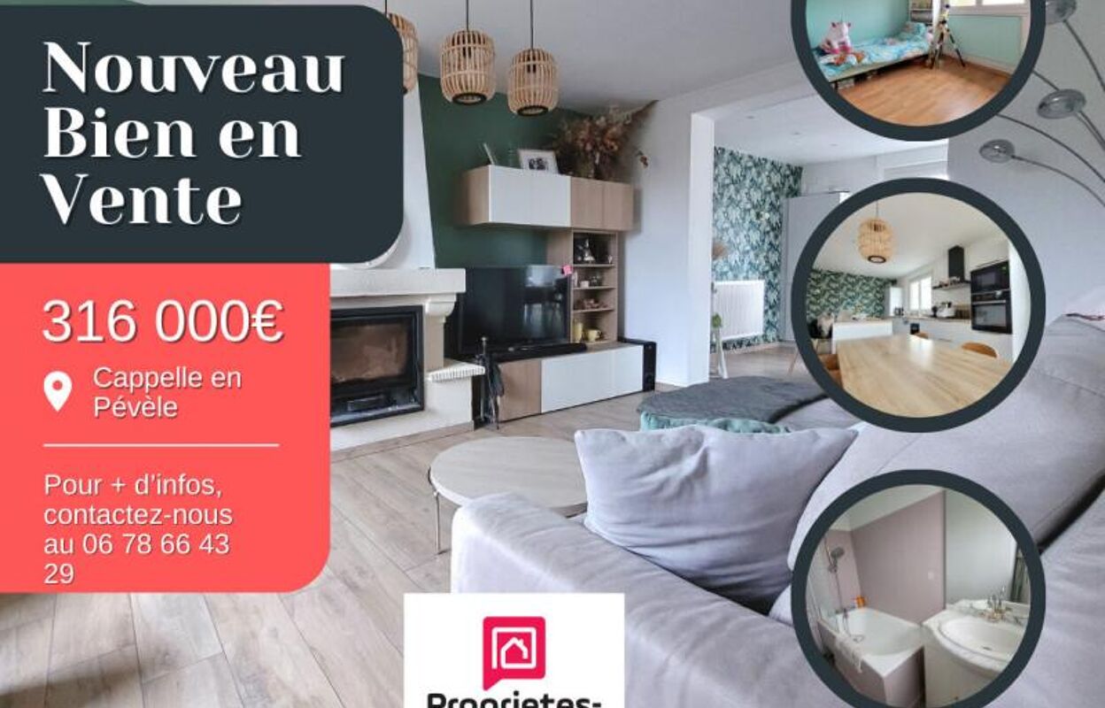 maison 4 pièces 106 m2 à vendre à Cappelle-en-Pévèle (59242)