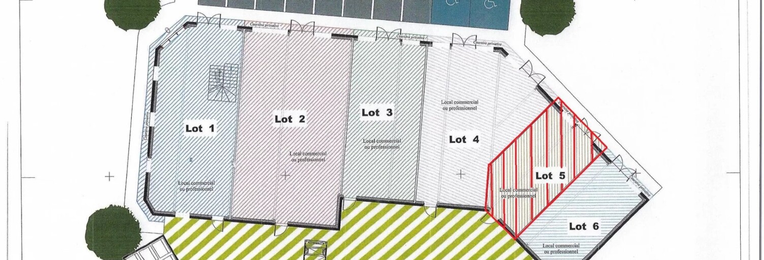 Commerce  56 m² à louer à Saint-Junien (87200)