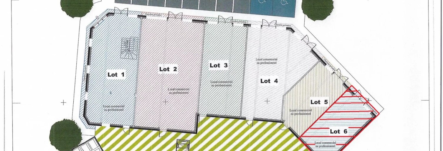 Commerce  56 m² à louer à Saint-Junien (87200)