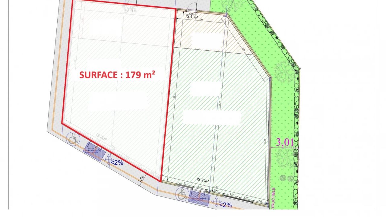 commerce  pièces 179 m2 à louer à Limoges (87000)