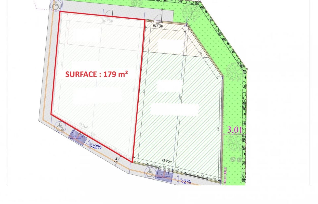 commerce  pièces 179 m2 à louer à Limoges (87000)