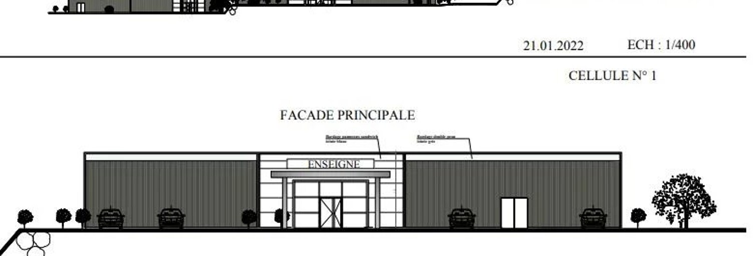 Commerce  600 m² à louer à Saint-Junien (87200)