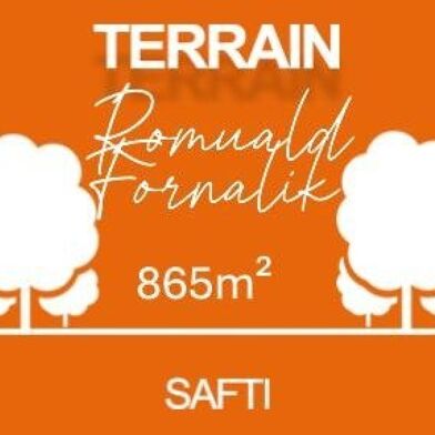 Terrain 865 m²