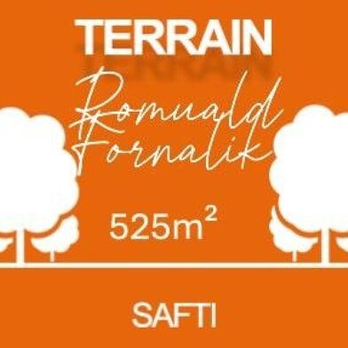 Terrain 525 m²