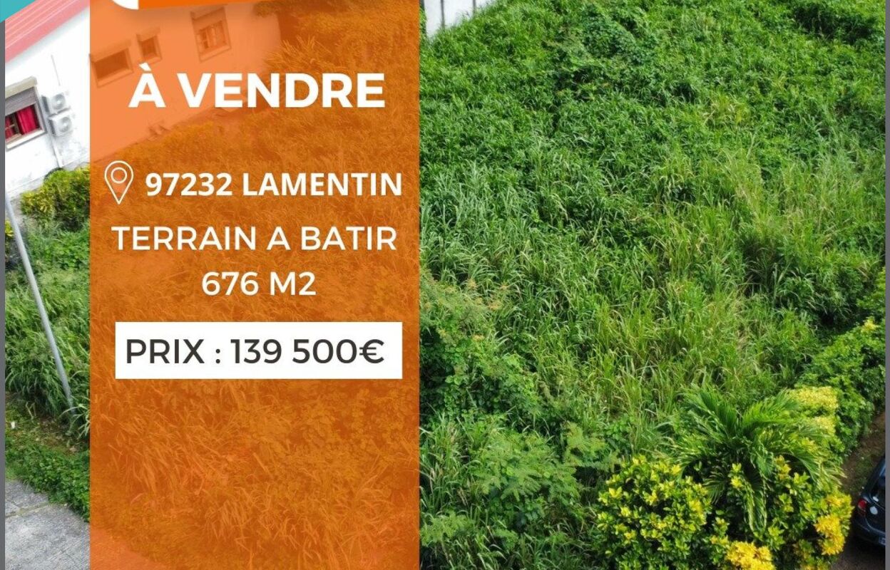 terrain  pièces 676 m2 à vendre à Le Lamentin (97232)