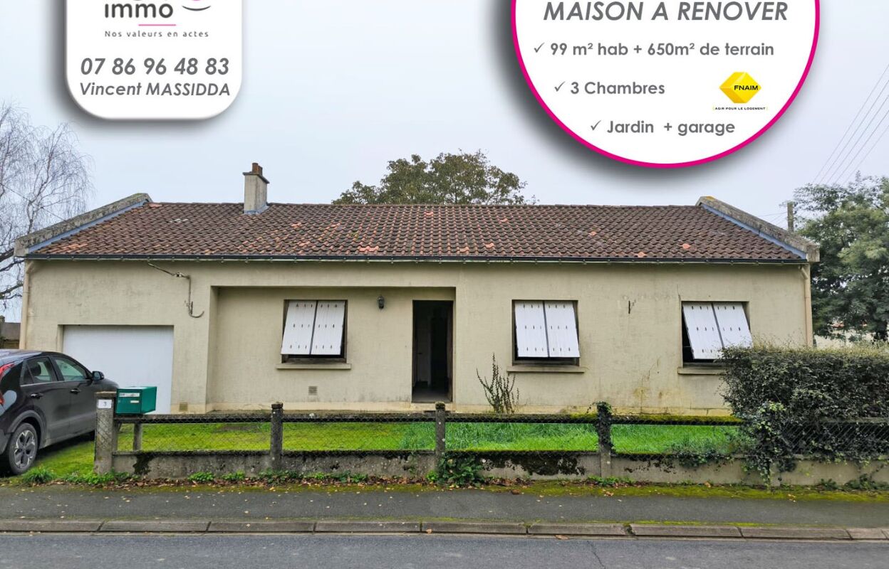 maison 5 pièces 99 m2 à vendre à Landemont (49270)