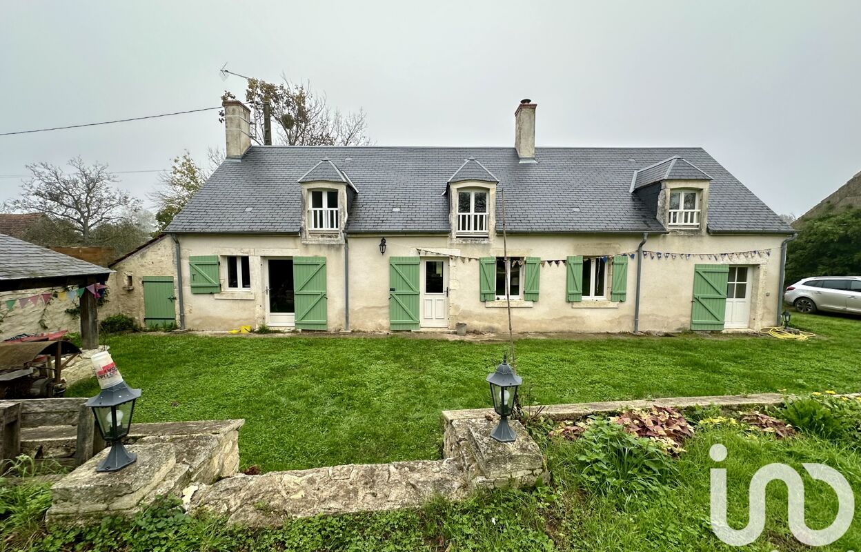 maison 5 pièces 125 m2 à vendre à Saint-Hilaire-en-Lignières (18160)