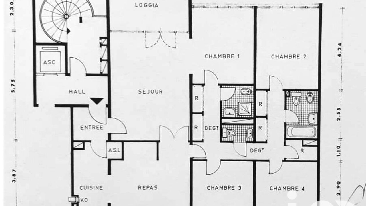 appartement 6 pièces 120 m2 à vendre à Vaux-le-Pénil (77000)