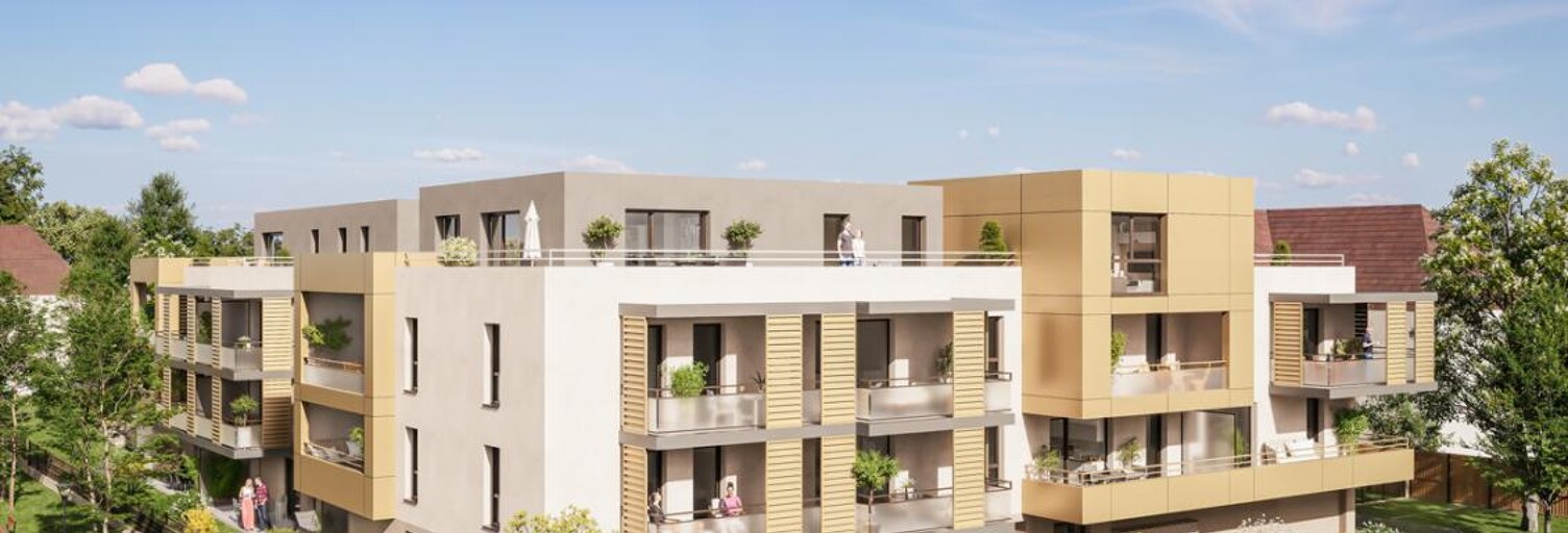 Appartement neuf T2, T3, T4, T5 Pièce 41 à 92 m² à vendre à Bischheim (67800)