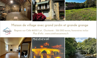 Maison 8 Pièces 130 m² à vendre à Bagnac-sur-Célé (46270)