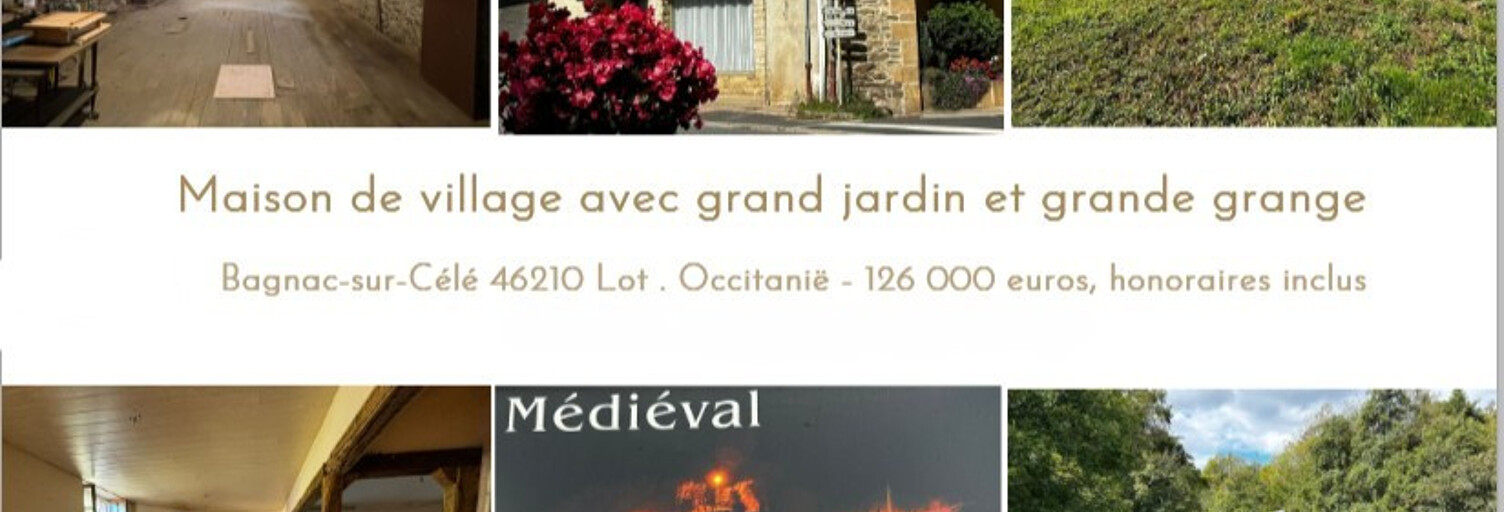 Maison 8 Pièces 130 m² à vendre à Bagnac-sur-Célé (46270)