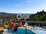 SUR LES COLLINES DE MANDELIEU, JOLIE VILLA VUE MER AVEC PISCINE — photo 2