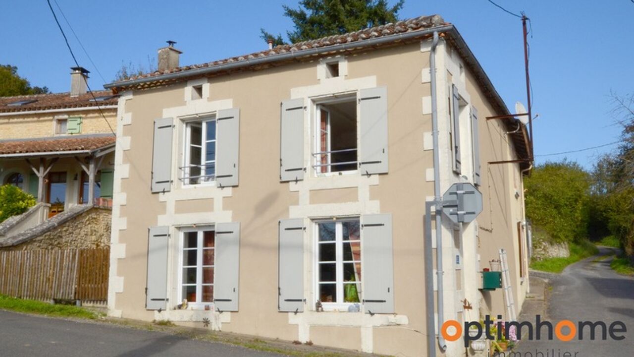 maison 3 pièces 66 m2 à vendre à Beaulieu-sur-Sonnette (16450)