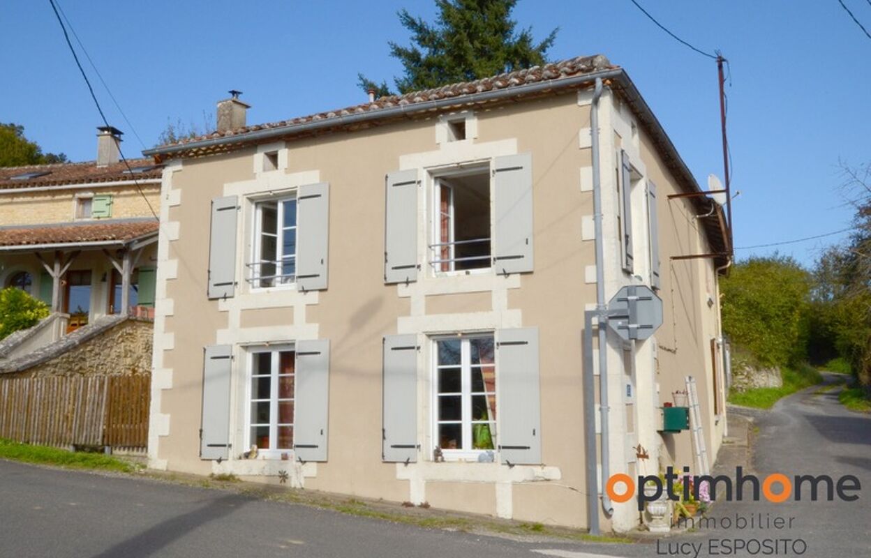 maison 3 pièces 66 m2 à vendre à Beaulieu-sur-Sonnette (16450)