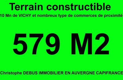 terrain  pièces 579 m2 à vendre à Vichy (03200)