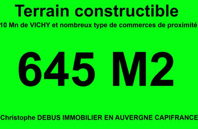 terrain  pièces 745 m2 à vendre à Vichy (03200)