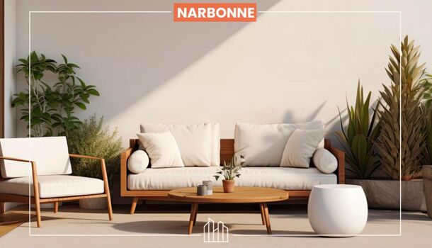 Appartement 4 pièces  à vendre Narbonne 11100