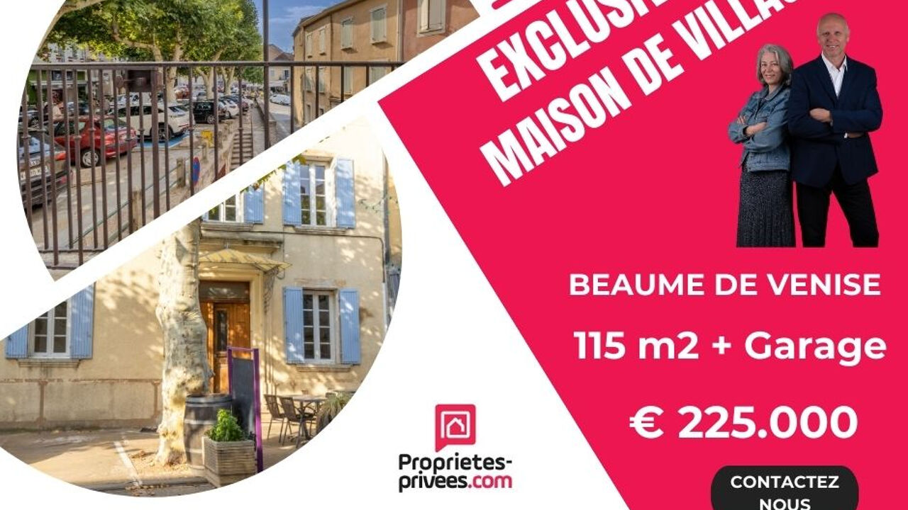 maison 6 pièces 115 m2 à vendre à Beaumes-de-Venise (84190)