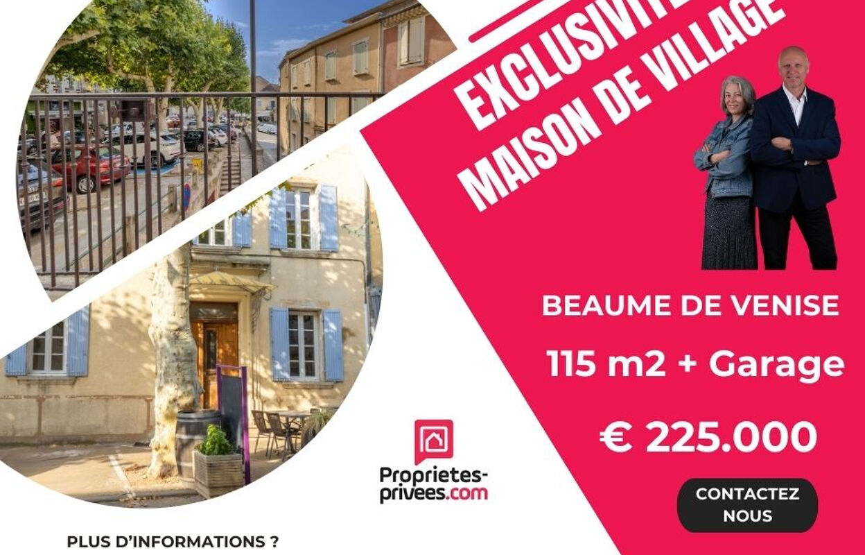 maison 6 pièces 115 m2 à vendre à Beaumes-de-Venise (84190)