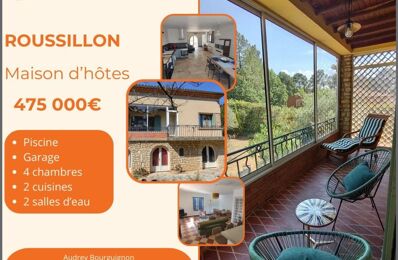 vente maison 475 000 € à proximité de Roussillon (84220)