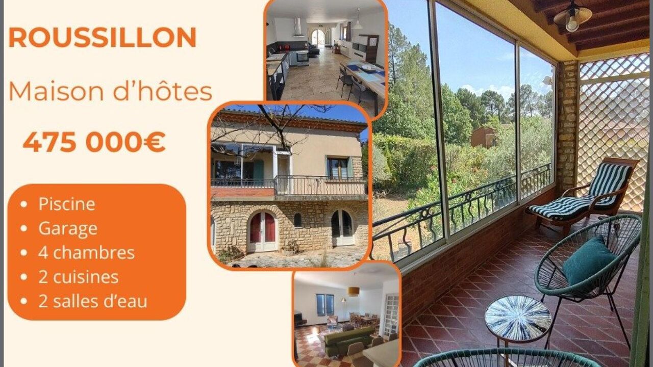 maison 7 pièces 170 m2 à vendre à Roussillon (84220)