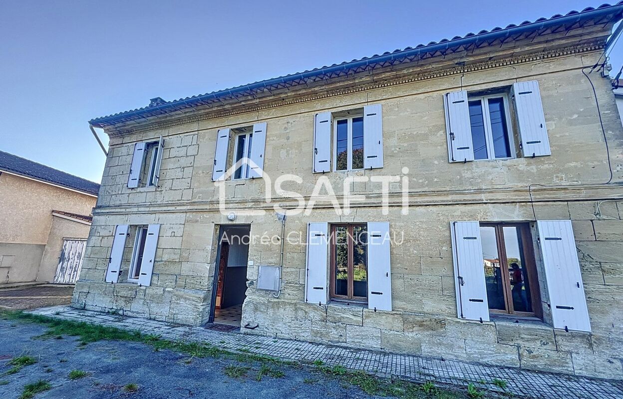 maison 6 pièces 140 m2 à vendre à Saint-Gervais (33240)