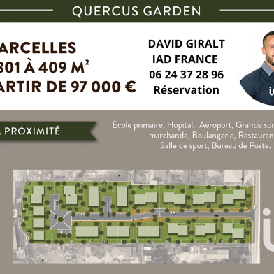 Terrain 365 m²