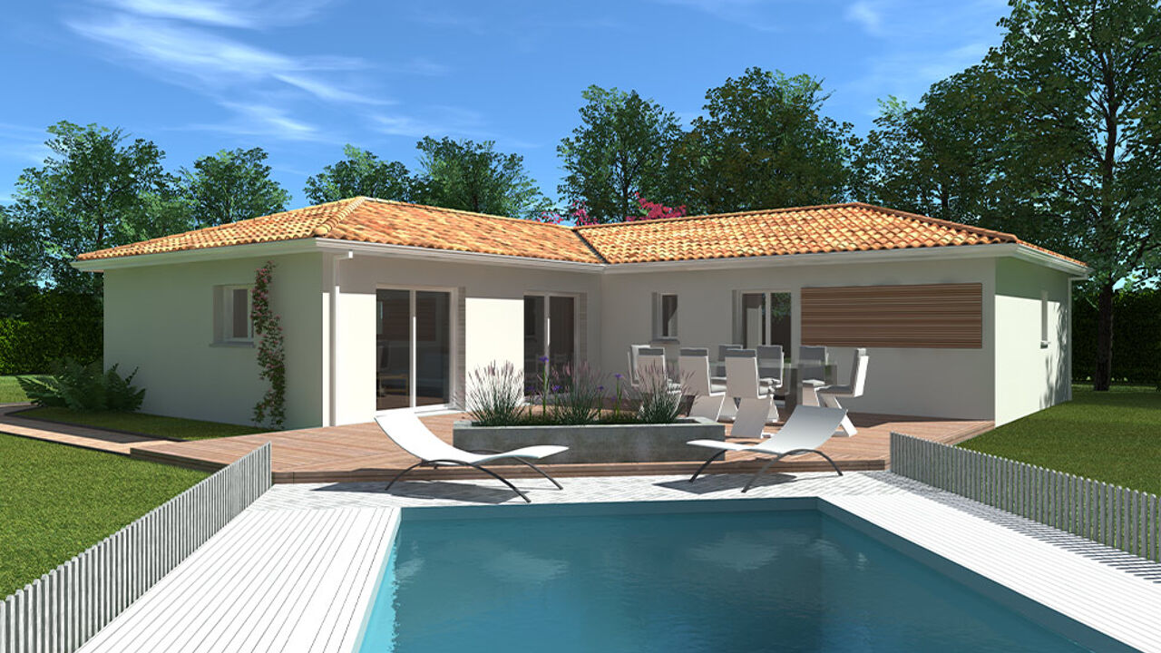 maison 90 m2 à construire à Heugas (40180)