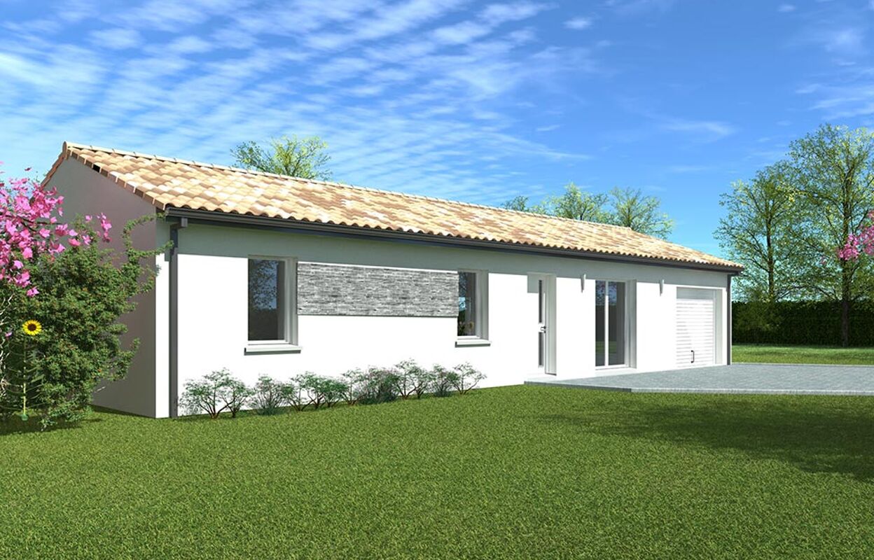 maison 85 m2 à construire à Gastes (40160)