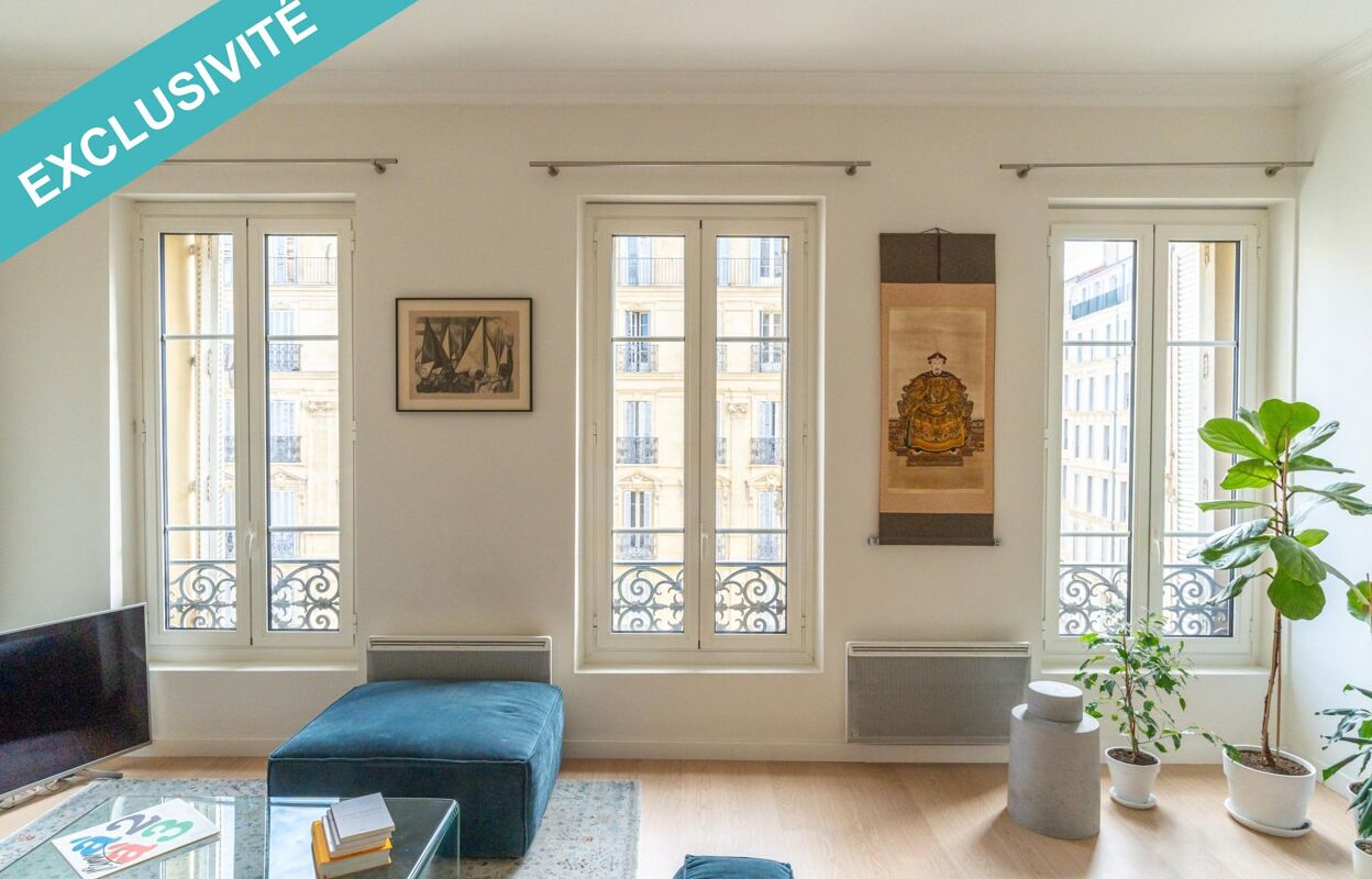 appartement 3 pièces 63 m2 à vendre à Marseille 2 (13002)