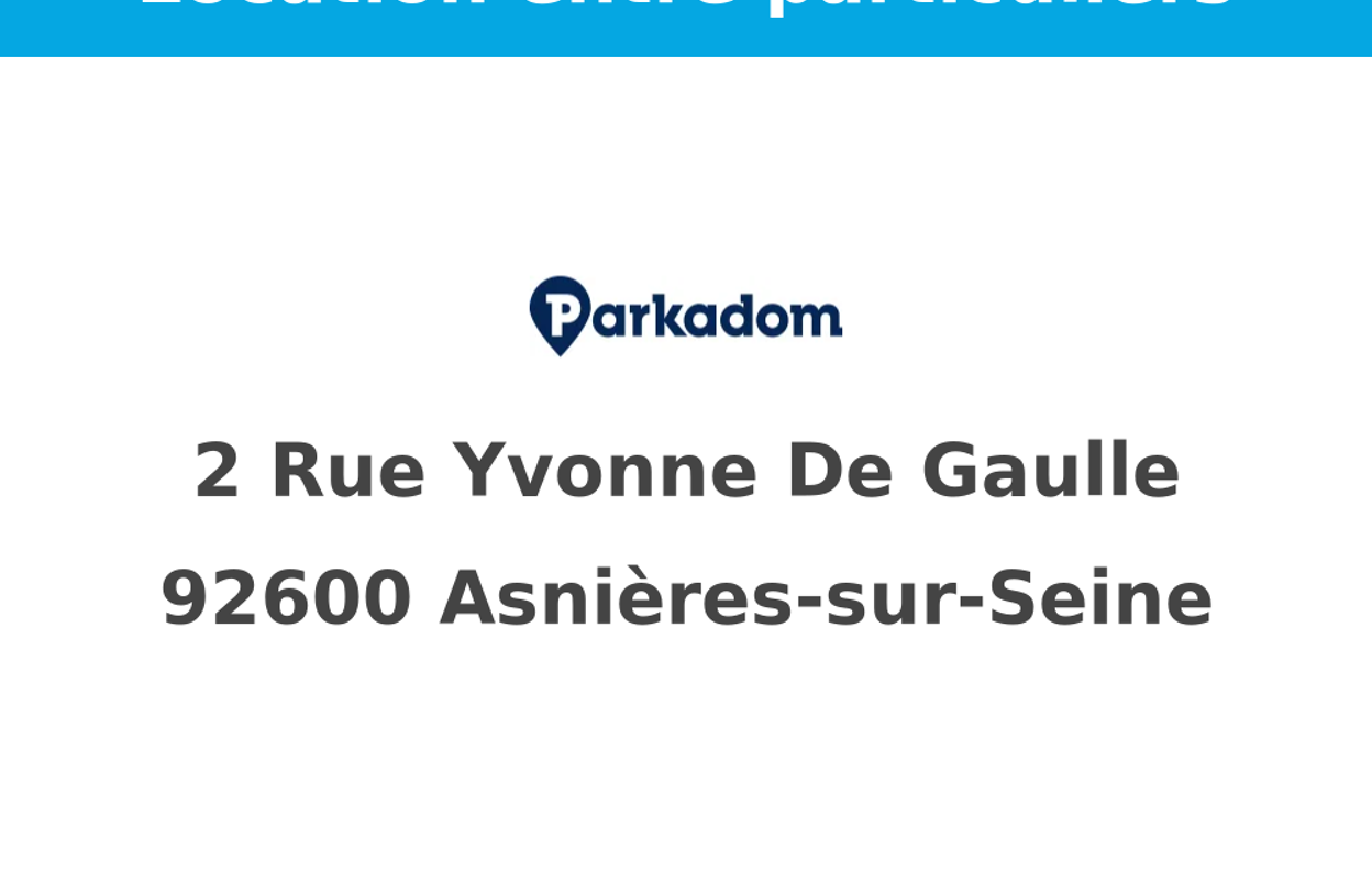 garage  pièces  m2 à louer à Asnières-sur-Seine (92600)