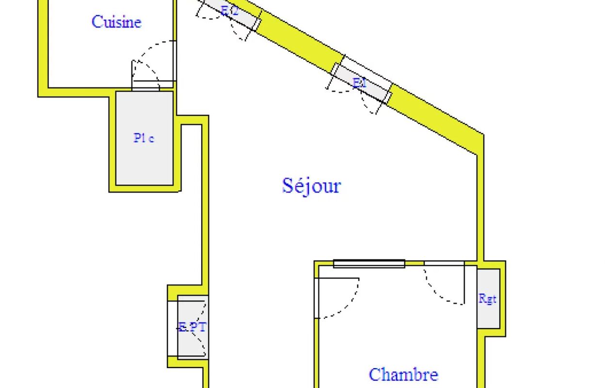 appartement 2 pièces 48 m2 à vendre à Nice (06300)