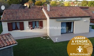 Maison 93 m² en viager Saint-Astier (24110)