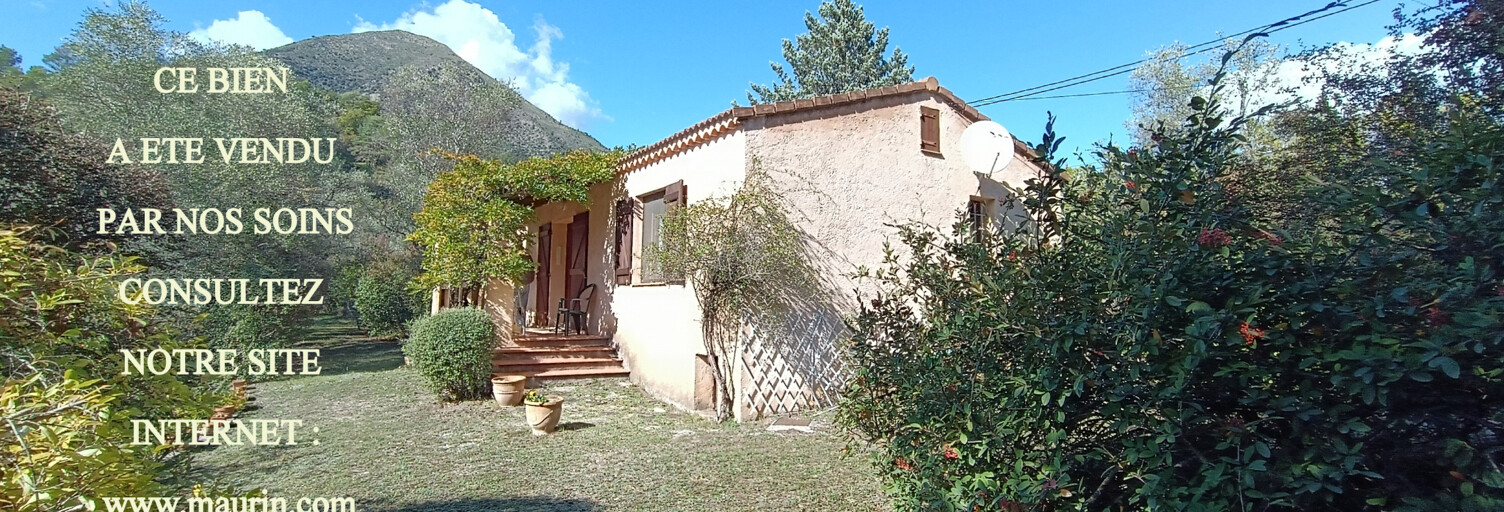 Maison 3 Pièces 61 m² à vendre à Tournefort (06420)