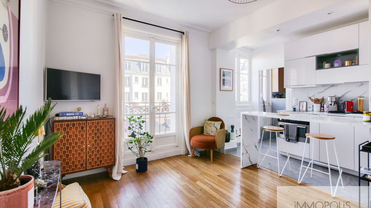 appartement 1 pièces 28 m2 à vendre à Paris 18 (75018)