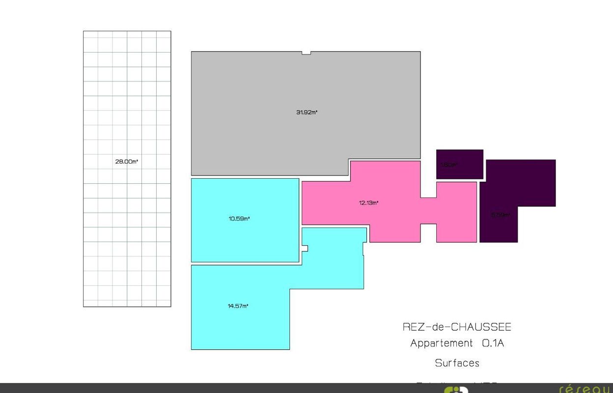 appartement 3 pièces 77 m2 à vendre à Cocheren (57800)