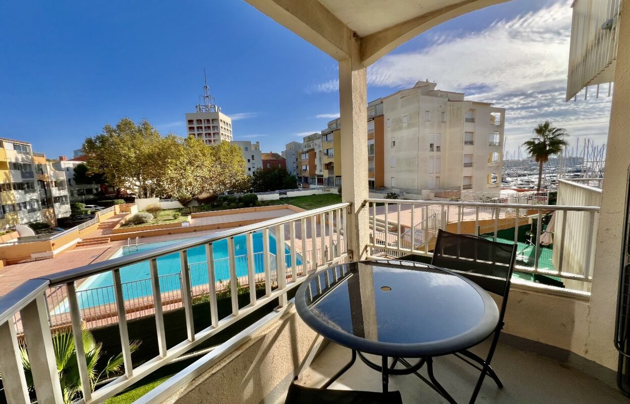 appartement 2 pièces 23 m2 à vendre à Cap d'Agde (34300)