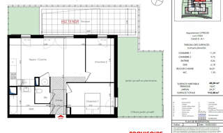 Appartement 3 Pièces 60 m² à vendre à Le Lavandou (83980)