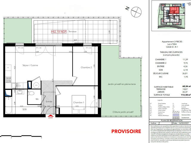 SUPER LAVANDOU - Appartement 3 Pièces avec terrasse et jardin — photo du bien
