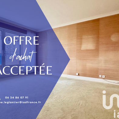 Appartement 3 pièces 61 m²