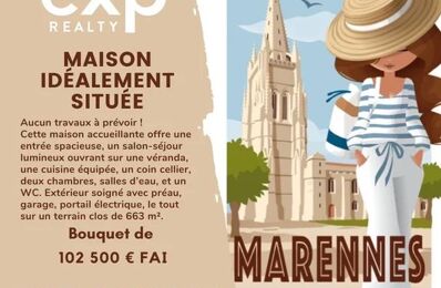 viager maison Bouquet 102 500 € à proximité de Marennes (17320)