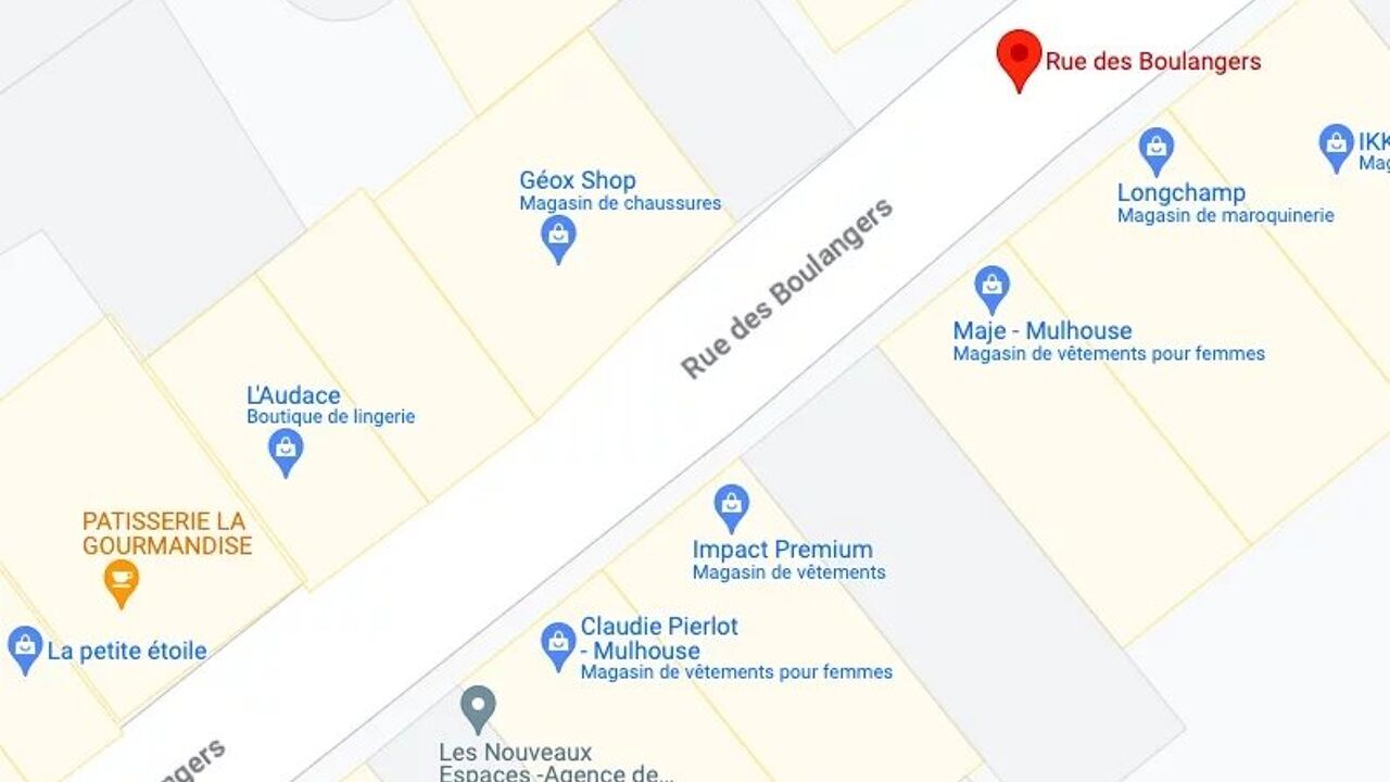 commerce  pièces 35 m2 à vendre à Mulhouse (68100)