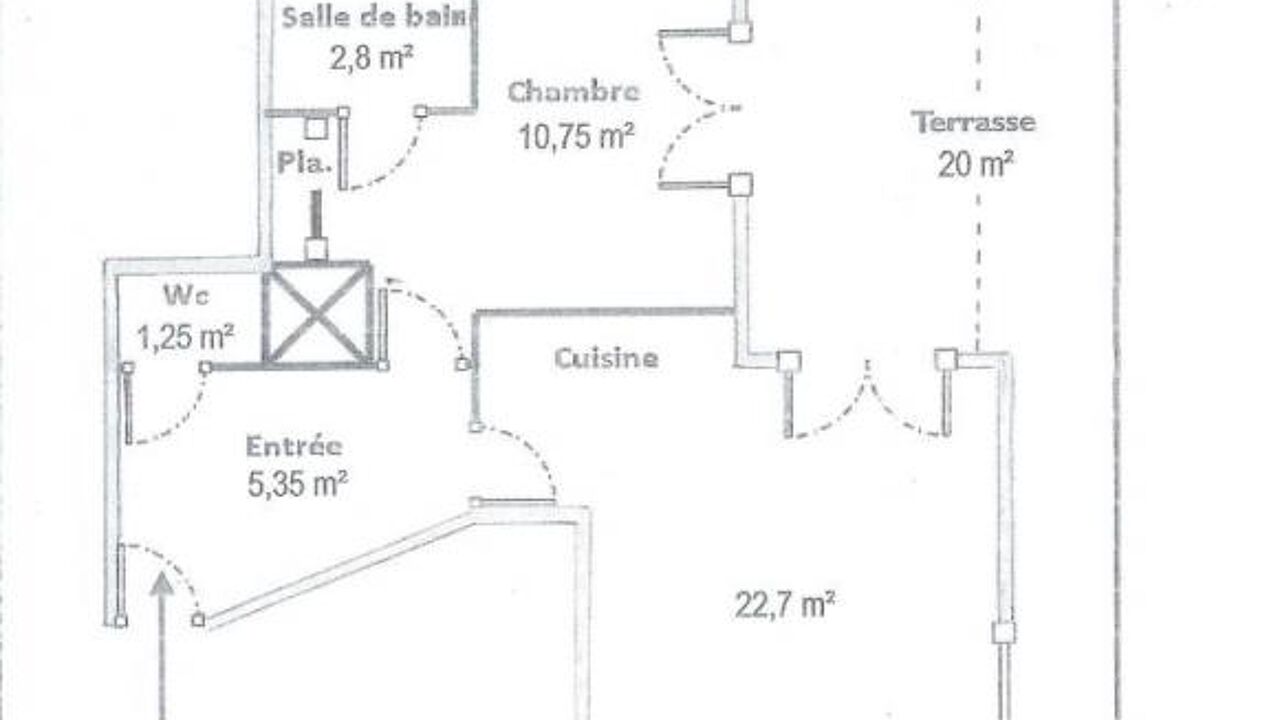 appartement 2 pièces 42 m2 à louer à Lyon 8 (69008)