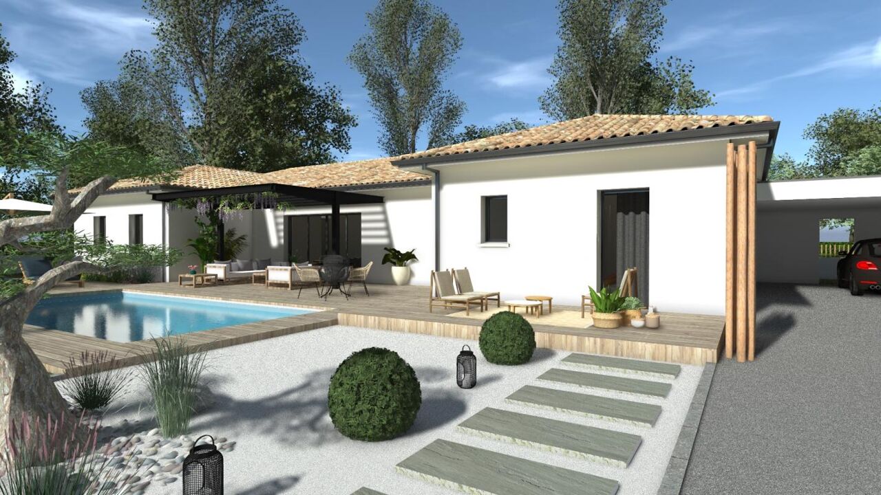 maison 90 m2 à construire à Biganos (33380)