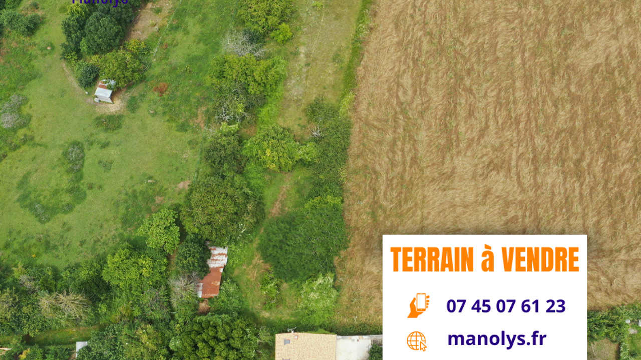 terrain  pièces 610 m2 à vendre à Thairé (17290)