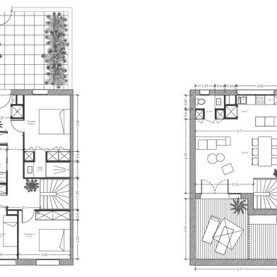 Maison 4 pièces 90 m²