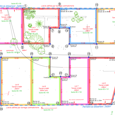 Terrain 200 m²